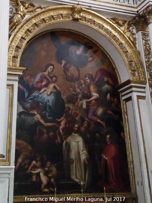 Catedral de Granada. Altar de San Bernardo - Catedral de Granada. Altar de San Bernardo. 