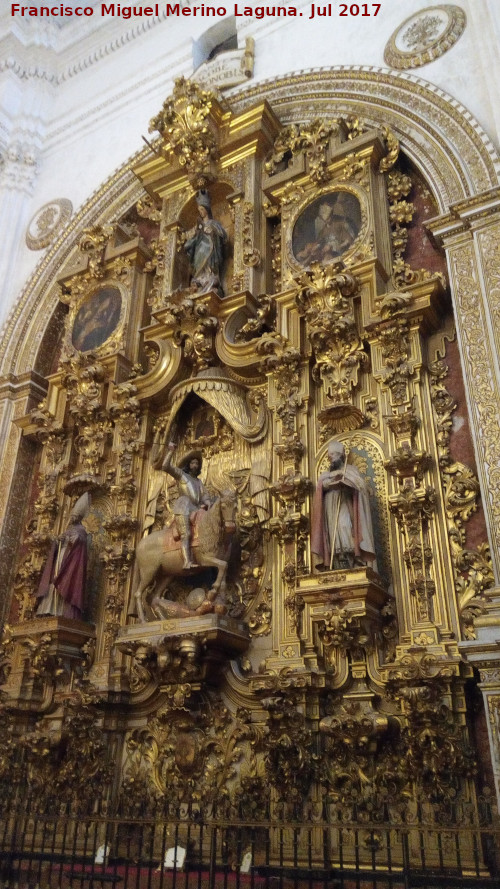 Catedral de Granada. Retablo de Santiago Apstol - Catedral de Granada. Retablo de Santiago Apstol. 