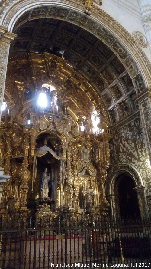 Catedral de Granada. Capilla de la Virgen de la Antigua - Catedral de Granada. Capilla de la Virgen de la Antigua. 