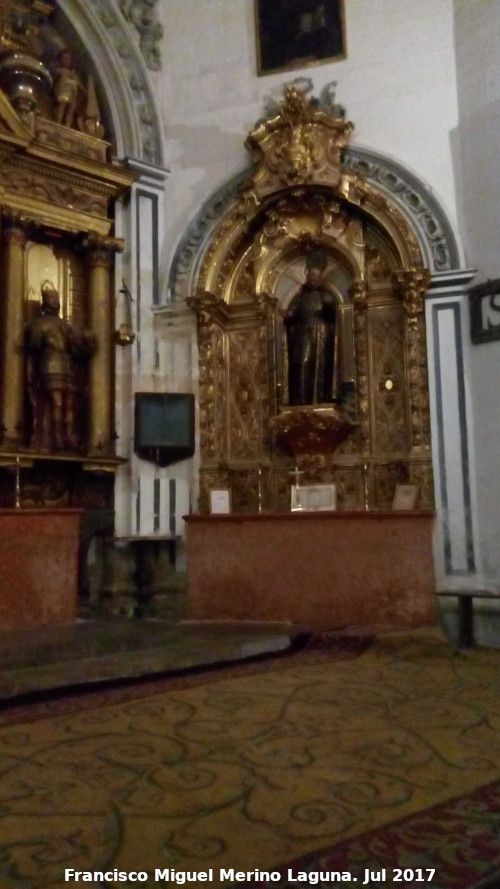 Catedral de Granada. Capilla de Santa Luca - Catedral de Granada. Capilla de Santa Luca. Retablo lateral