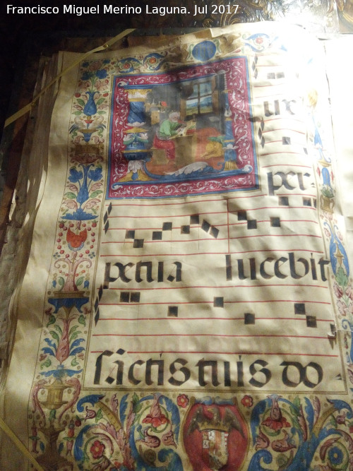 Catedral de Granada. Libros de Coral - Catedral de Granada. Libros de Coral. 