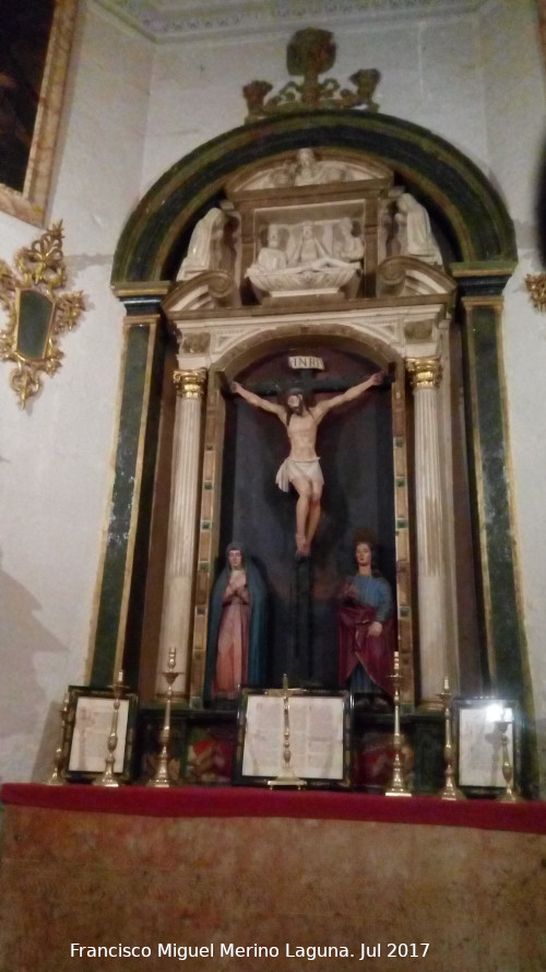 Catedral de Granada. Capilla del Cristo las Penas - Catedral de Granada. Capilla del Cristo las Penas. 