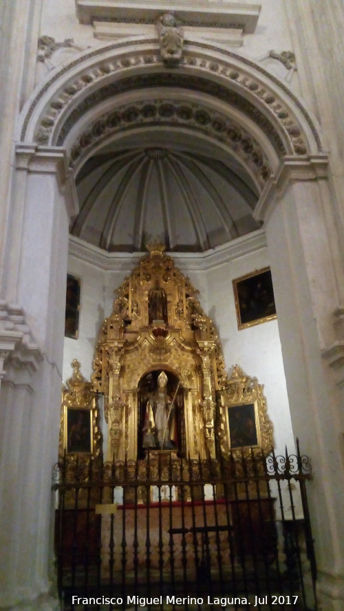 Catedral de Granada. Capilla de San Blas - Catedral de Granada. Capilla de San Blas. 