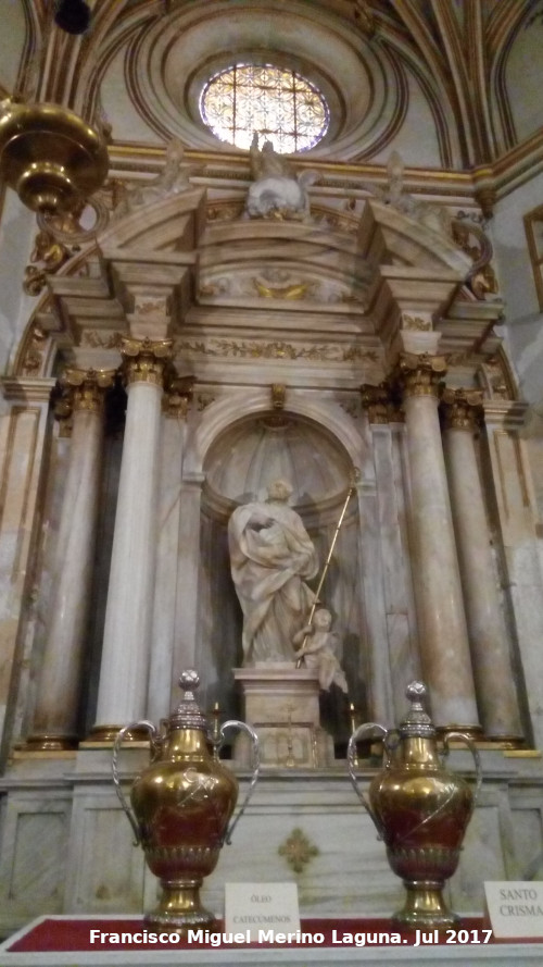 Catedral de Granada. Capilla de San Cecilio - Catedral de Granada. Capilla de San Cecilio. 