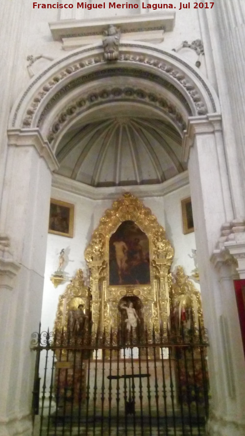 Catedral de Granada. Capilla de San Sebastin - Catedral de Granada. Capilla de San Sebastin. 