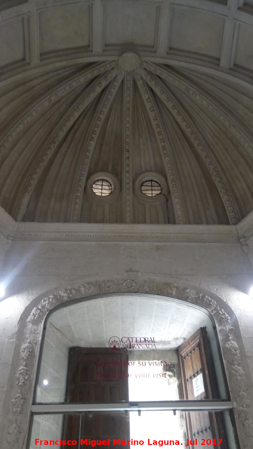 Catedral de Granada. Sacrista - Catedral de Granada. Sacrista. Puerta al exterior