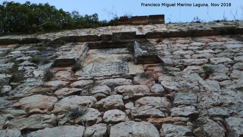 Molino Fortificado del Cubo - Molino Fortificado del Cubo. Inscripcin