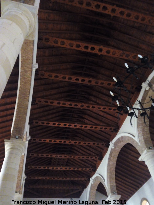 Iglesia de San Pedro - Iglesia de San Pedro. Artesonado