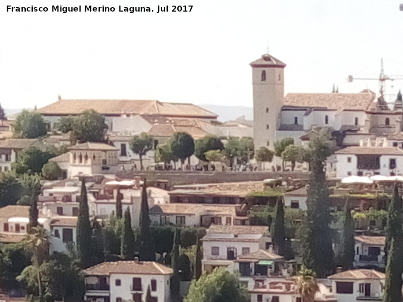 Mirador de San Nicols - Mirador de San Nicols. Desde la Alhambra