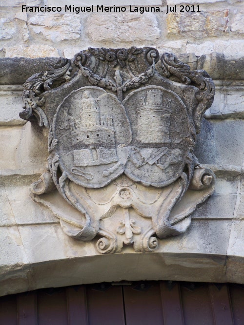 Iglesia de Santa Mara - Iglesia de Santa Mara. Escudo