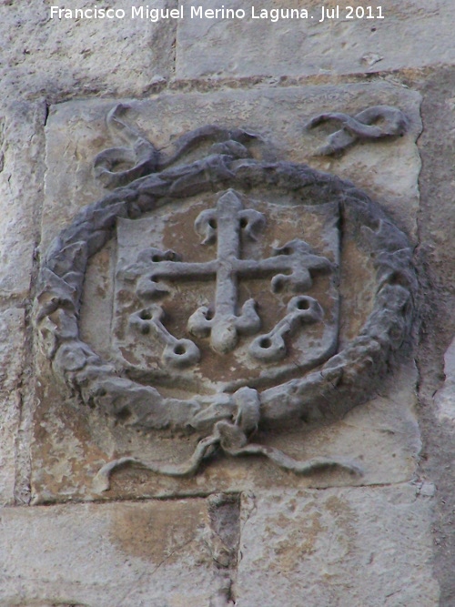 Iglesia de Santa Mara - Iglesia de Santa Mara. Escudo derecho