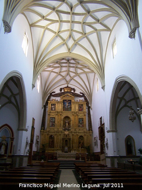 Iglesia de Santa Mara - Iglesia de Santa Mara. Interior