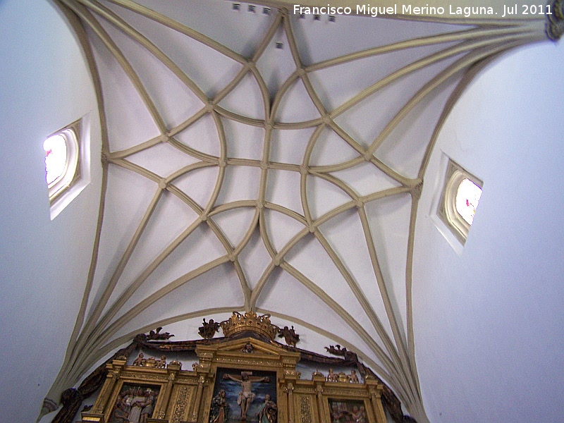 Iglesia de Santa Mara - Iglesia de Santa Mara. Bveda de crucera