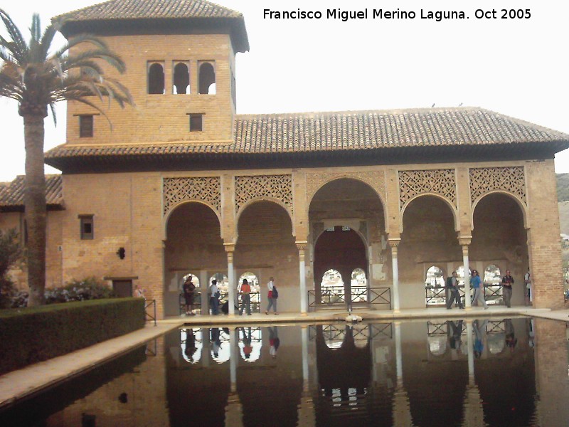 Alhambra. Palacio del Prtico - Alhambra. Palacio del Prtico. 