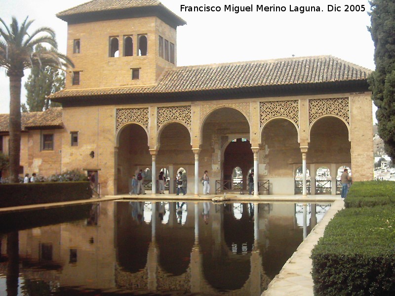 Alhambra. Palacio del Prtico - Alhambra. Palacio del Prtico. 