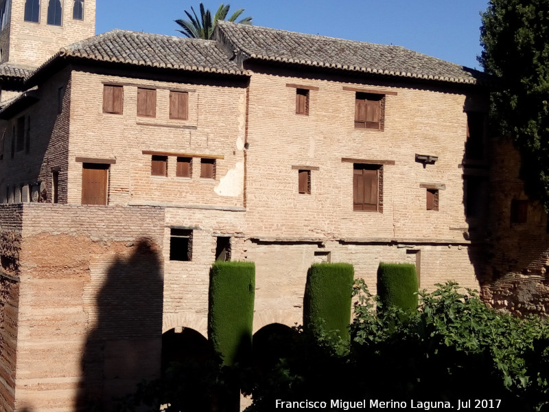 Alhambra. Casas Nazares del Partal - Alhambra. Casas Nazares del Partal. 