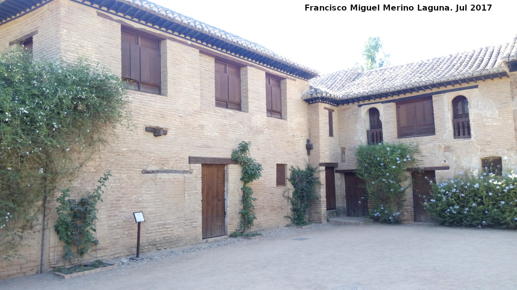 Alhambra. Casas Nazares del Partal - Alhambra. Casas Nazares del Partal. 