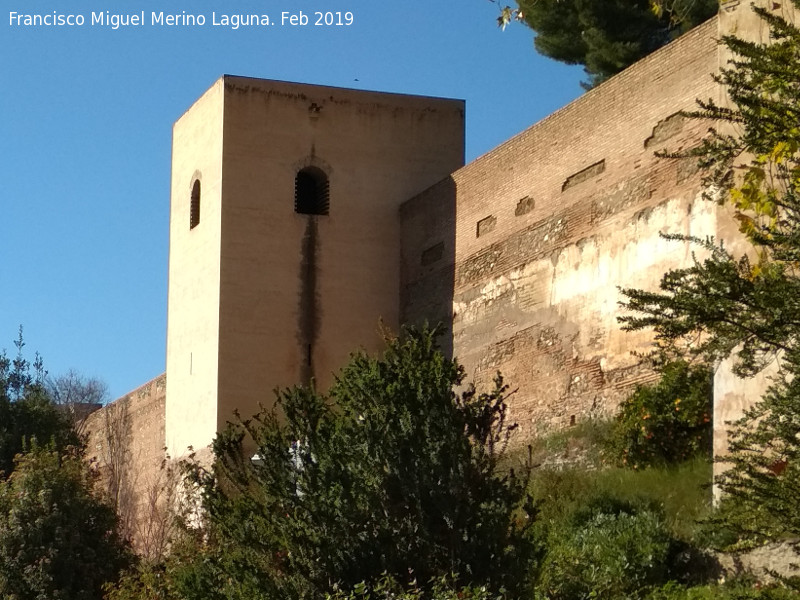 Alhambra. Torre de Baltasar de la Cruz - Alhambra. Torre de Baltasar de la Cruz. Extramuros