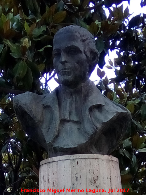 Monumento a Marcelino Champagnat - Monumento a Marcelino Champagnat. Busto