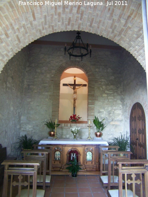 Ermita de El Calvario - Ermita de El Calvario. Interior