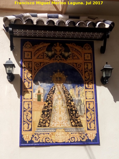 Azulejos de Mara Stma de la Vera Cruz - Azulejos de Mara Stma de la Vera Cruz. 