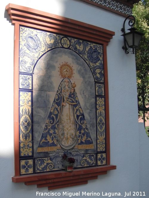 Ermita de San Roque - Ermita de San Roque. Virgen de la Consolacin