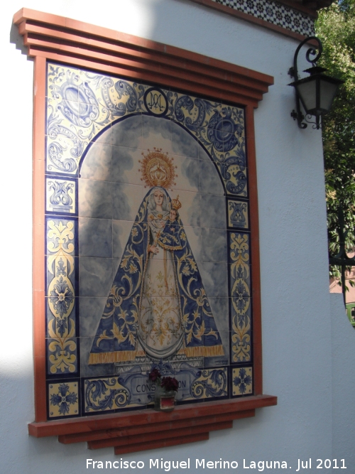 Ermita de San Roque - Ermita de San Roque. Virgen de la Consolacin