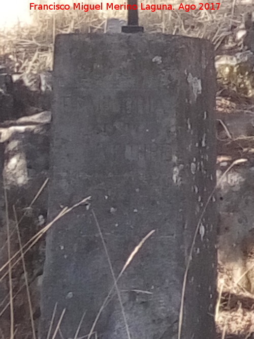 Va Crucis de Alcaudete - Va Crucis de Alcaudete. Pedestal