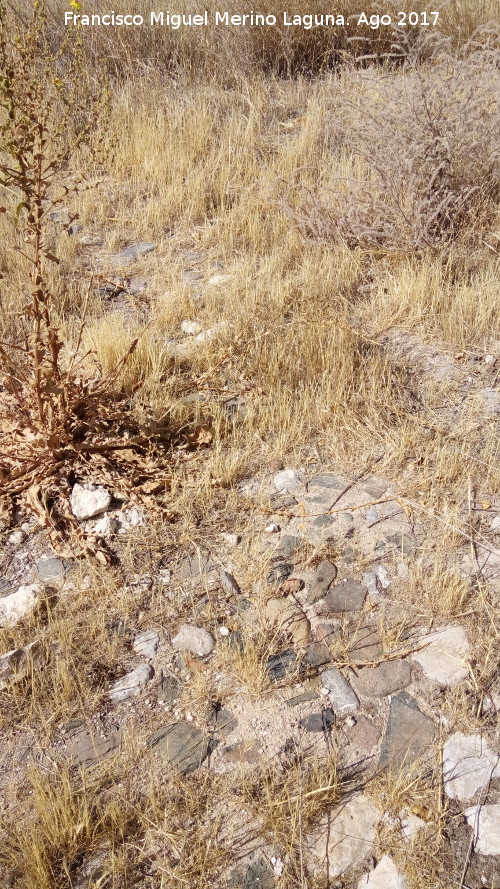 Era del Cortijo de la Torre - Era del Cortijo de la Torre. Empedrado