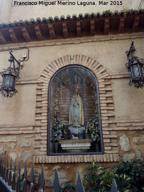Hornacina de la Virgen de Ftima - Hornacina de la Virgen de Ftima. 