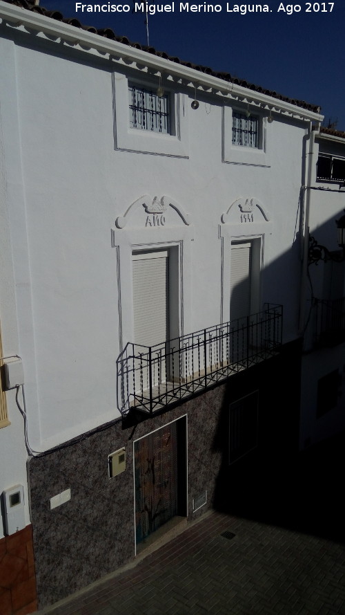 Casa de la Calle El Olivo de Solera n 18 - Casa de la Calle El Olivo de Solera n 18. Fachada