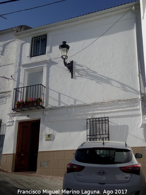 Casa de la Calle Las Eras de Solera n 2 - Casa de la Calle Las Eras de Solera n 2. Fachada