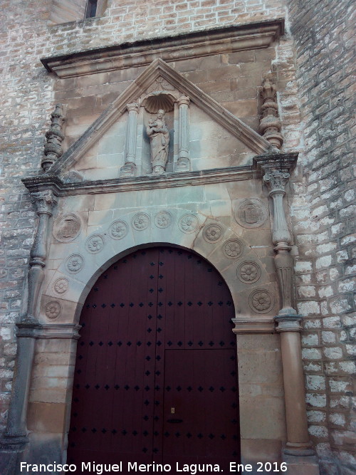 Iglesia de Santa Mara La Mayor - Iglesia de Santa Mara La Mayor. Portada