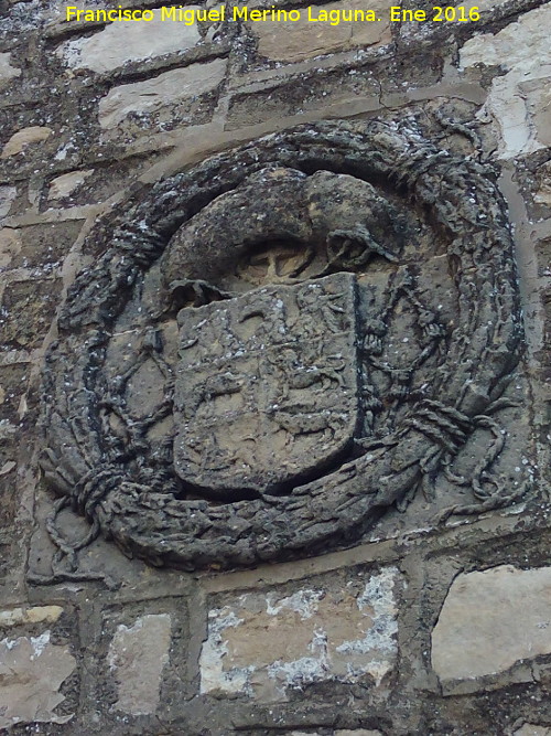 Iglesia de Santa Mara La Mayor - Iglesia de Santa Mara La Mayor. Escudo