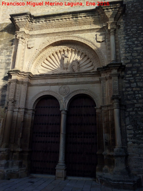 Iglesia de Santa Mara La Mayor - Iglesia de Santa Mara La Mayor. Portada