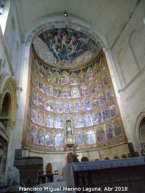 Cabecera - Cabecera. Catedral Vieja de Salamanca