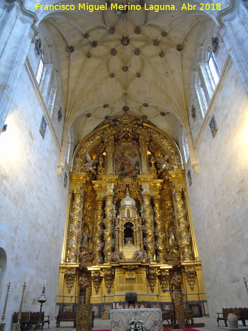 Presbiterio - Presbiterio. Convento de San Esteban - Salamanca