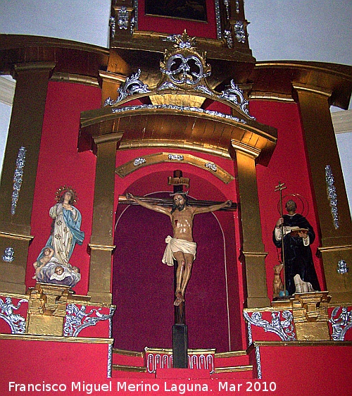 Iglesia de Santo Domingo de Guzmn - Iglesia de Santo Domingo de Guzmn. Altar
