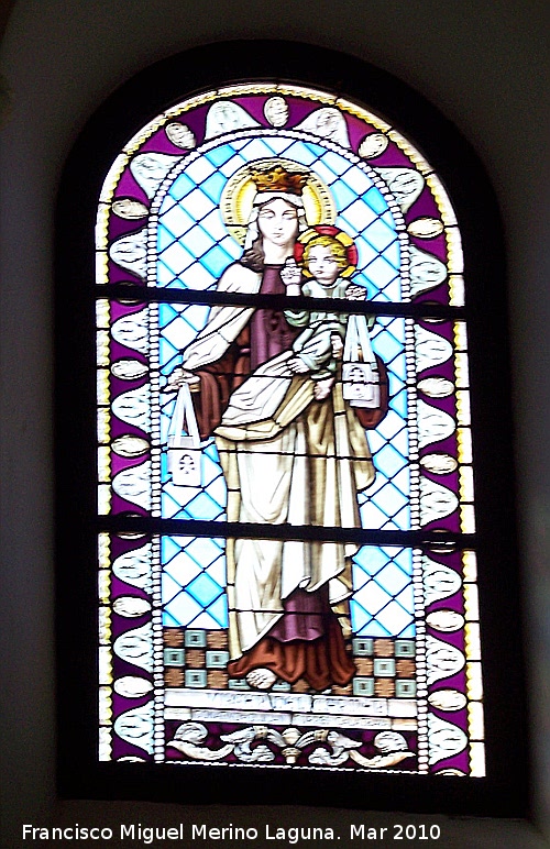 Iglesia de Santo Domingo de Guzmn - Iglesia de Santo Domingo de Guzmn. Vidriera