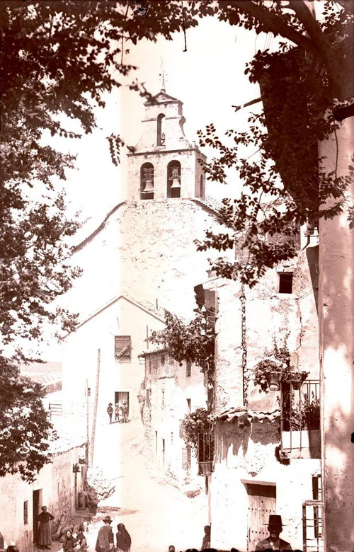 Iglesia de Santo Domingo de Guzmn - Iglesia de Santo Domingo de Guzmn. Foto antigua