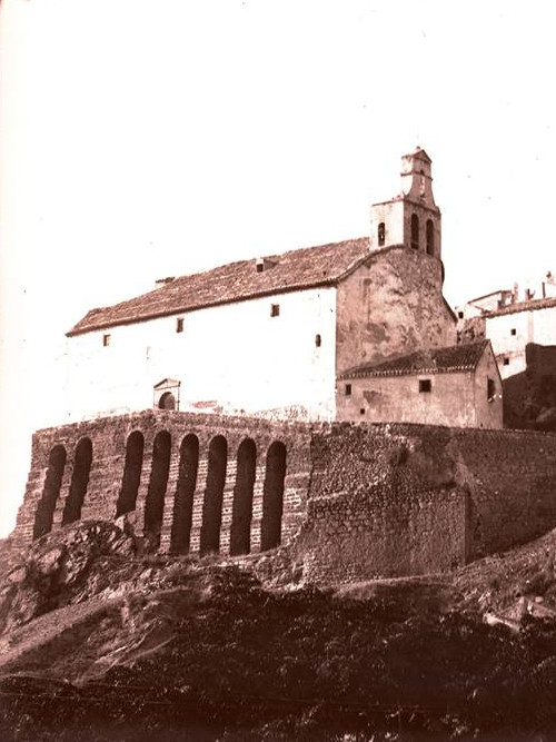 Iglesia de Santo Domingo de Guzmn - Iglesia de Santo Domingo de Guzmn. Foto antigua