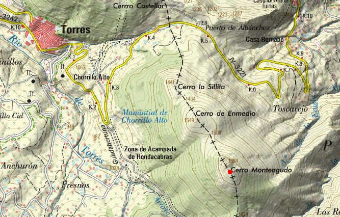 Monteagudo - Monteagudo. Mapa