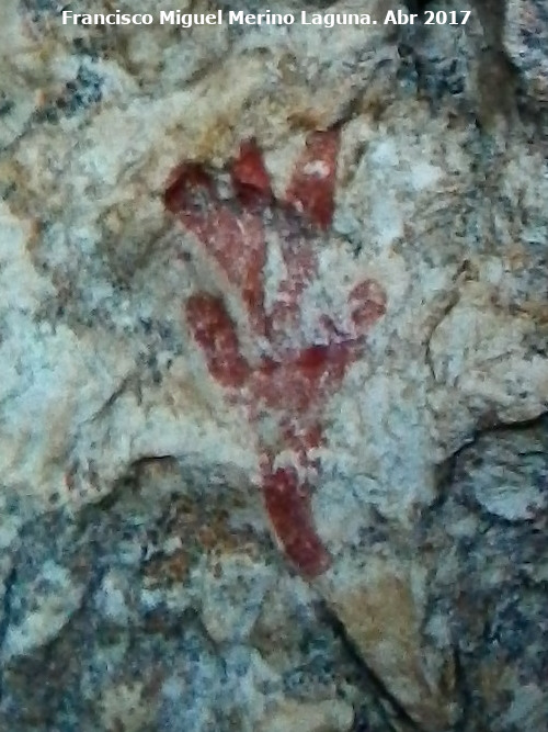 Pinturas rupestres del Abrigo de Aznaitn de Torres III - Pinturas rupestres del Abrigo de Aznaitn de Torres III. 