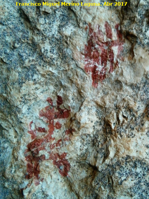 Pinturas rupestres del Abrigo de Aznaitn de Torres III - Pinturas rupestres del Abrigo de Aznaitn de Torres III. 