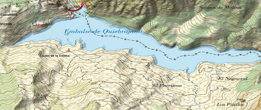 Cortijo de la Fuente Baja - Cortijo de la Fuente Baja. Mapa