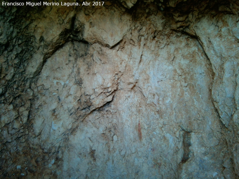 Pinturas rupestres del Abrigo de Aznaitn de Torres I - Pinturas rupestres del Abrigo de Aznaitn de Torres I. Panel