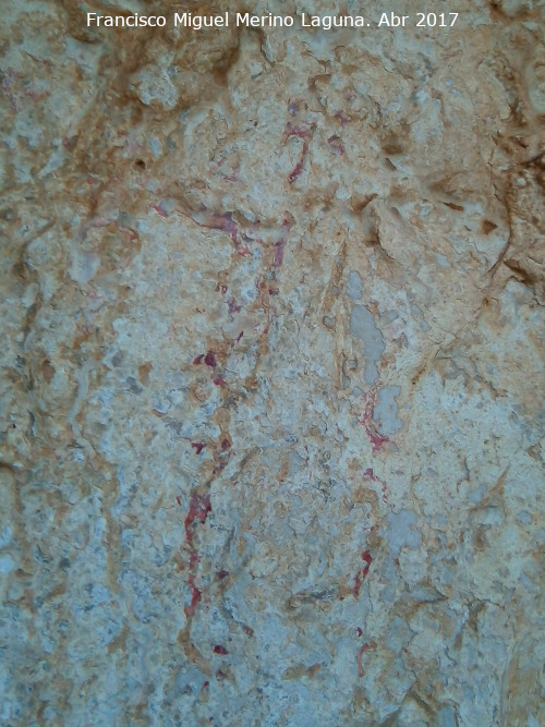 Pinturas rupestres del Abrigo de Aznaitn de Torres I - Pinturas rupestres del Abrigo de Aznaitn de Torres I. Restos indefinidos