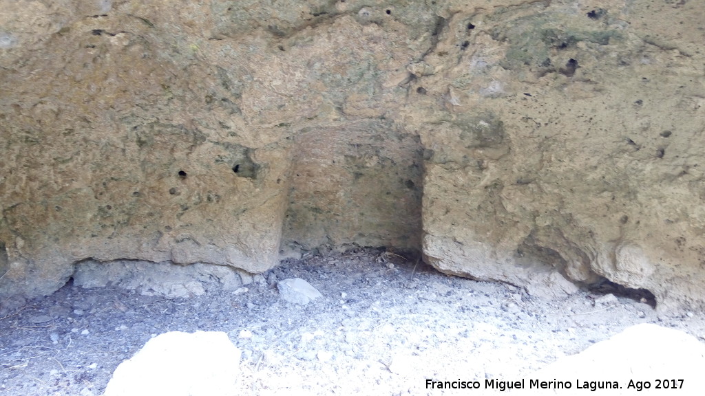 Casas Cueva del Tercero - Casas Cueva del Tercero. Hornacina