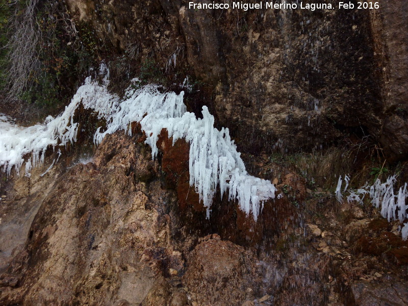 Cascada del Zurren - Cascada del Zurren. Hielo