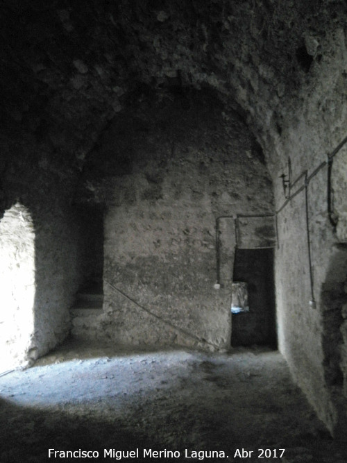 Castillo de Torres - Castillo de Torres. Habitculo de la primera planta